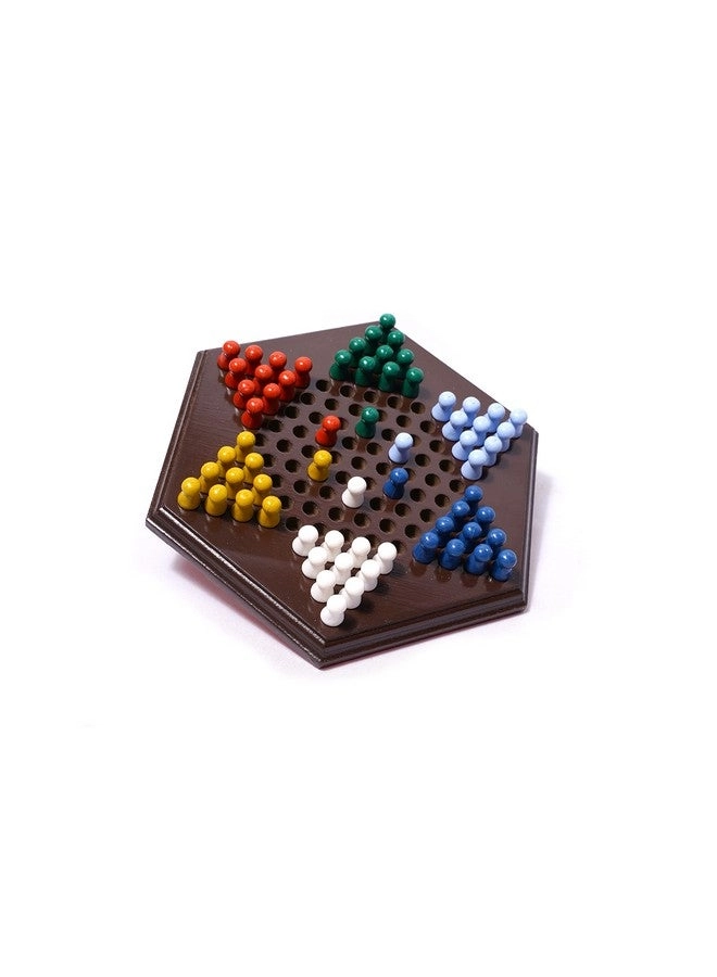 Chinese Checker Board - Wooden Hexagon