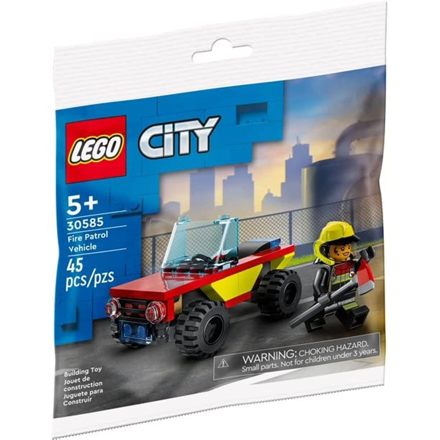 City Fire Patrol Vehicle (30585) - Polybag