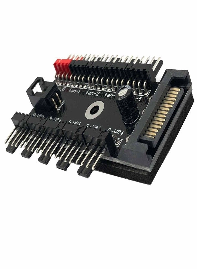 10 Way 4Pin PWM PC Fan Hub