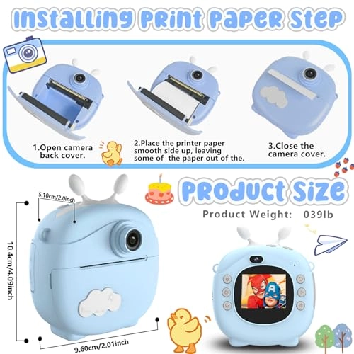 Instant Print Camera - 32GB 1080p
