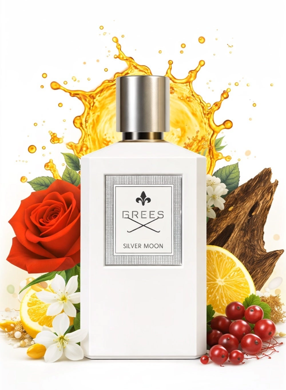 Cavalier Perfume Grees Silver Moon Eau de Parfum 100ml