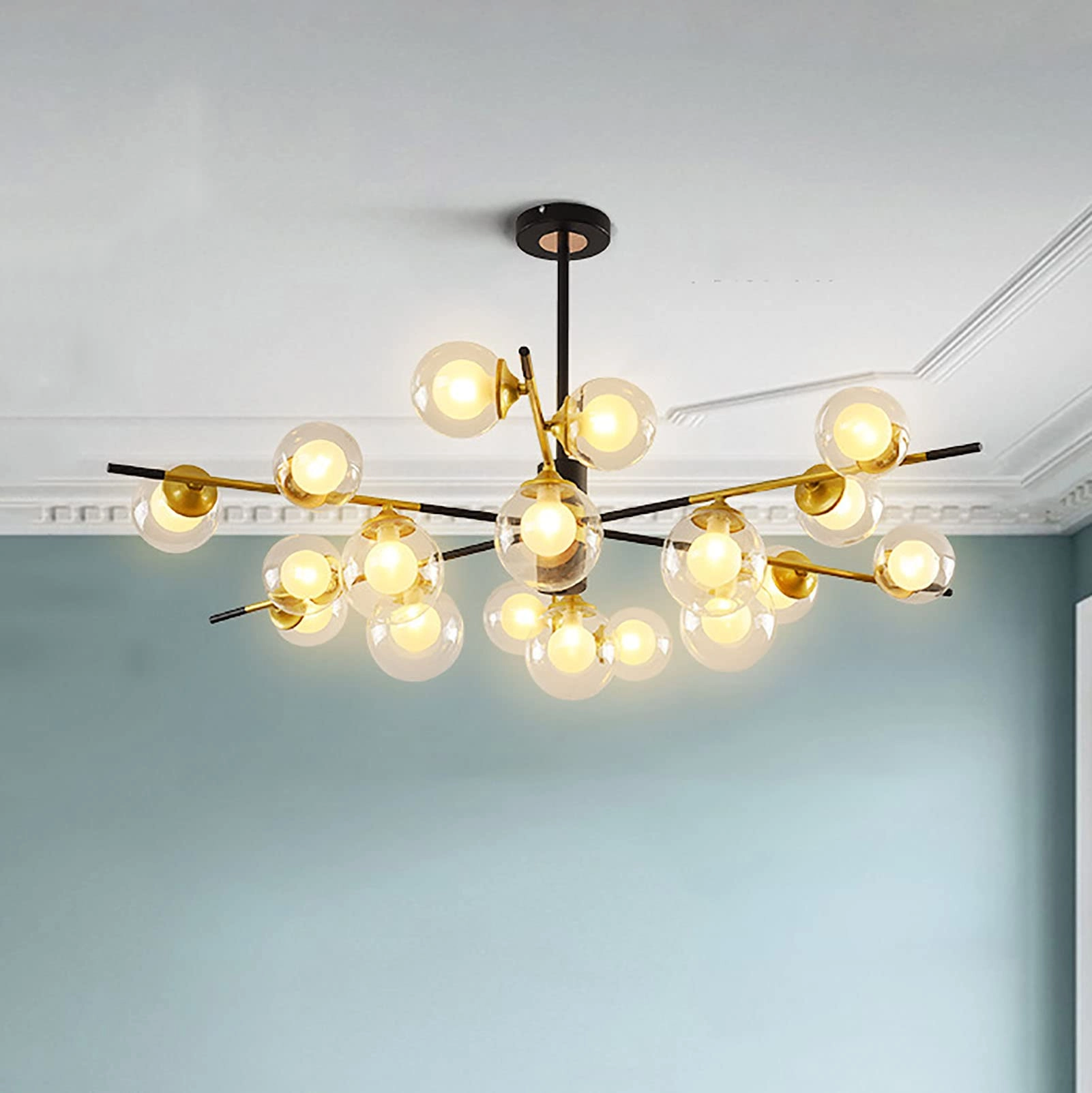 Magic Bean Molecule Chandelier