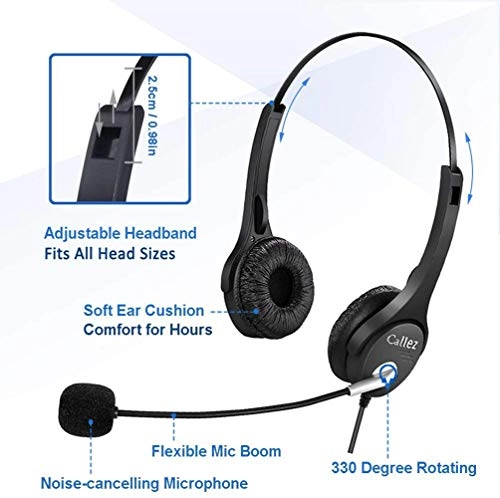W402E3 Wired Headset