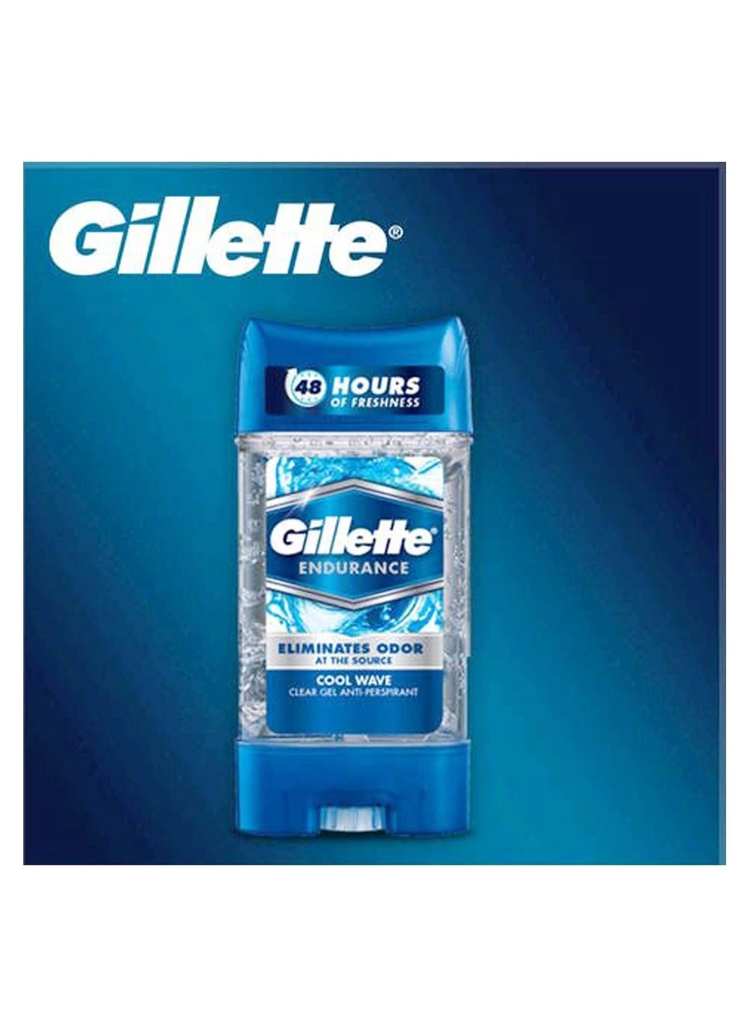 Anti-Perspirant Deodorant Clear Gel - Cool Wave 107g