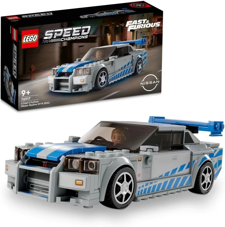 LEGO Nissan Skyline GT-R (R34) (76917) - Speed Champions 2 Fast 2 Furious