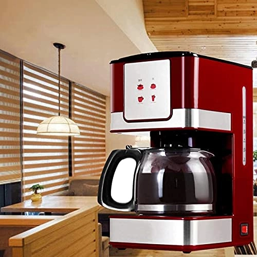 Filter Coffee Machine - 600ML Detachable Filter Anti-Drip