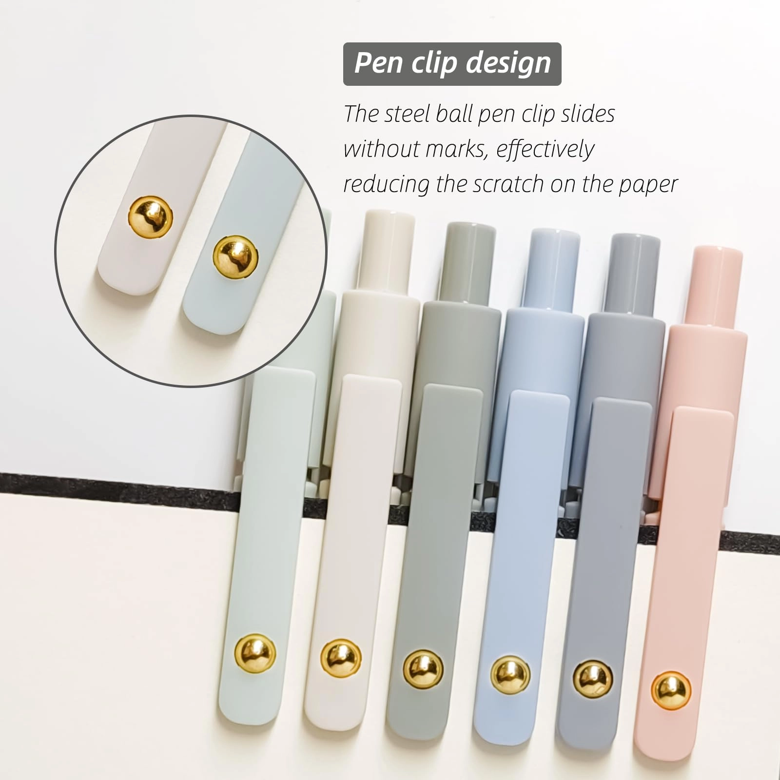 Color Pens - 6 Pcs 0.5mm