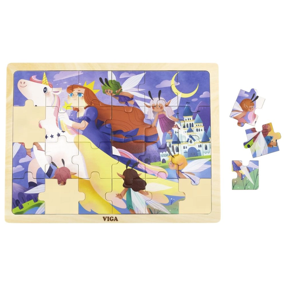 Fairytale Wooden Puzzle (29464294-44647) - 24 pcs