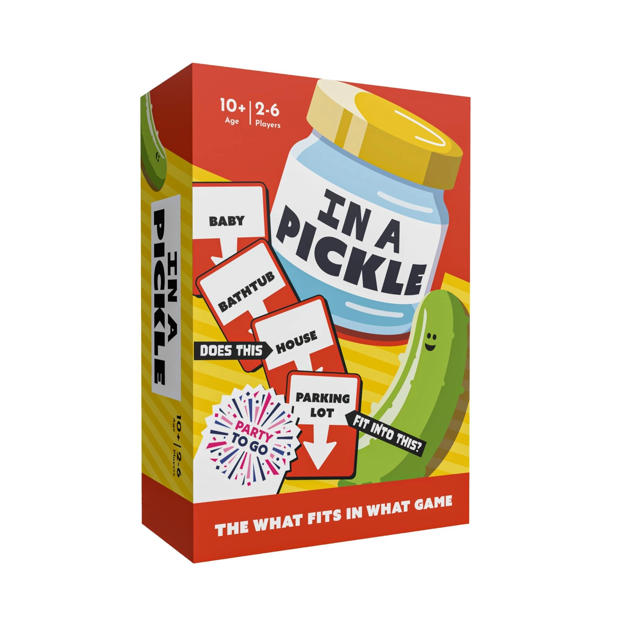 Gamewright Party to Go - in a Pickle - Card Game