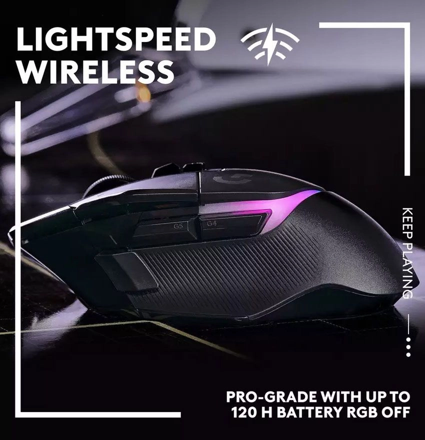 G502 X PLUS Gaming Mouse - Wireless