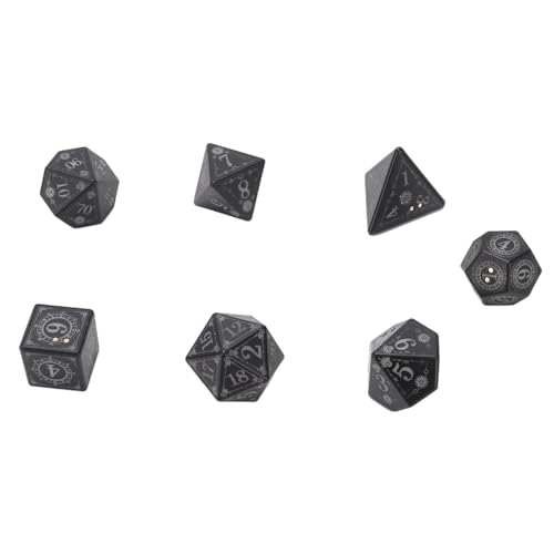 Luminous Dice Set - 7 pcs