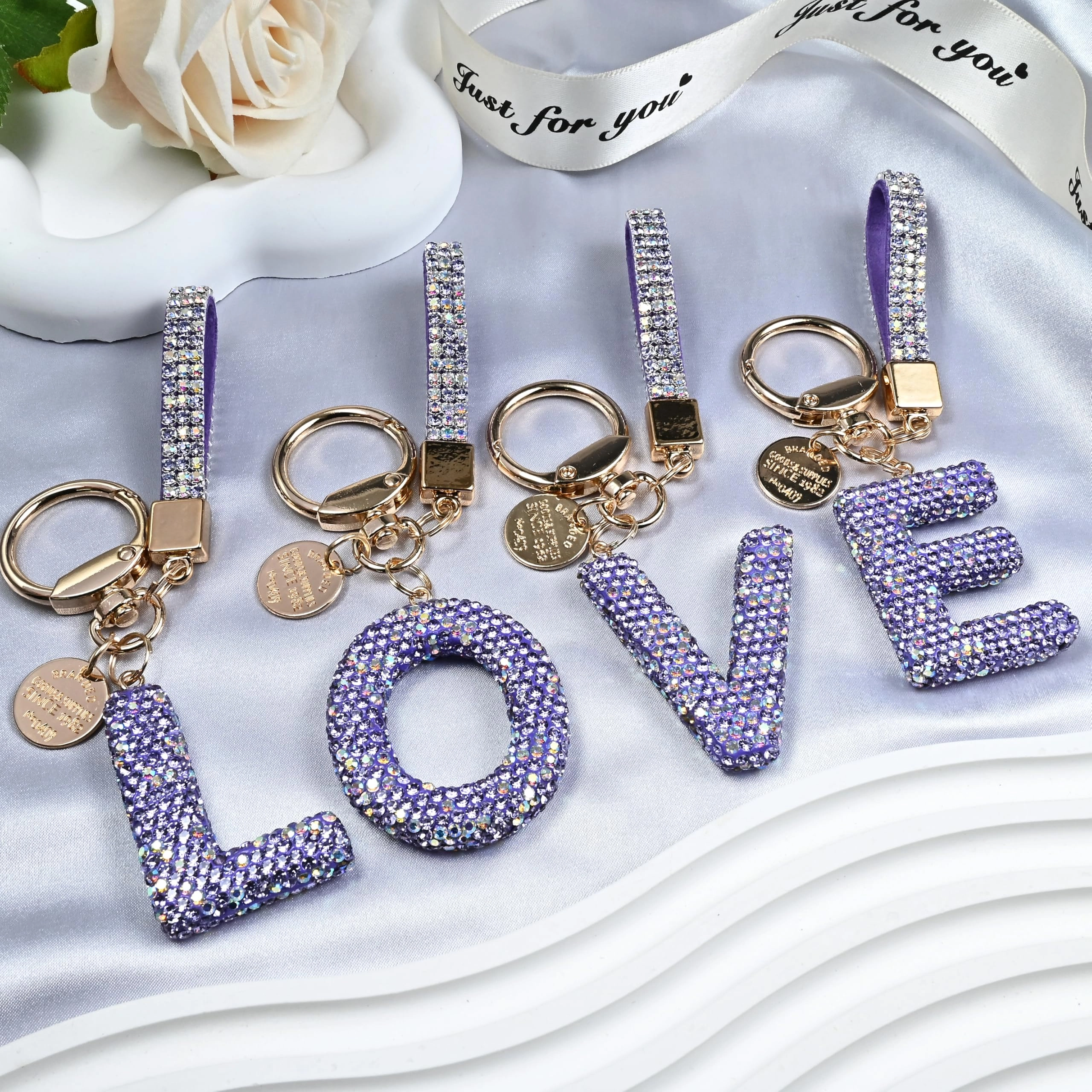 Initial Letter Keychain - Letter