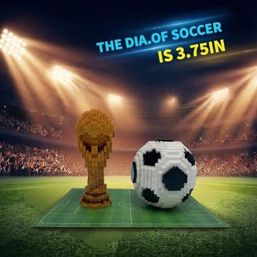 Soccer Building Block Set - Soccer&Cup 1420 pcs