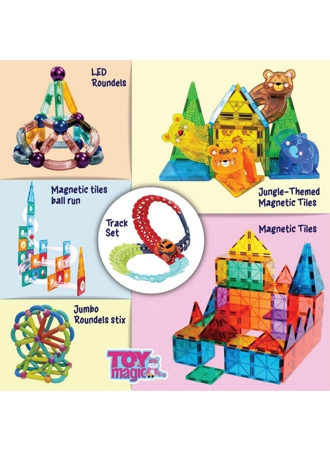 Magnetic Tiles Marble Run - 110 pcs