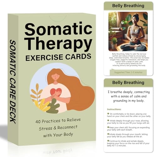 Somatic Therapy Exercise Cards - 18 years and up