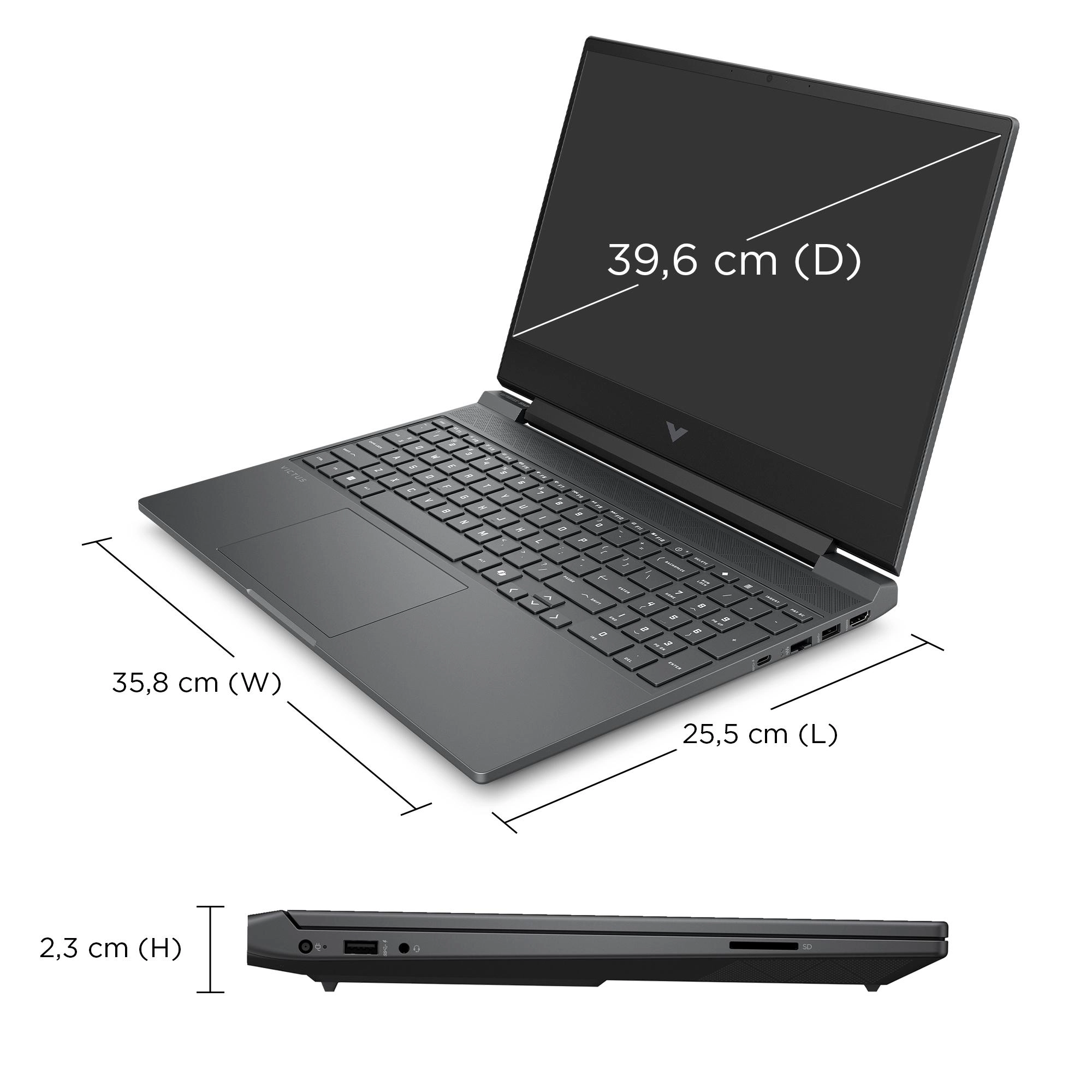 Victus 5 FB3004NE - 15.6'' Ryzen 7-7445H 16GB DDR5 512GB SSD