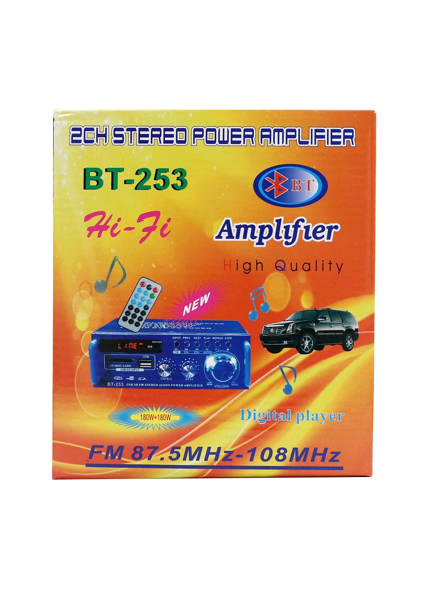 Amplifier - 2 channels 80 Watt