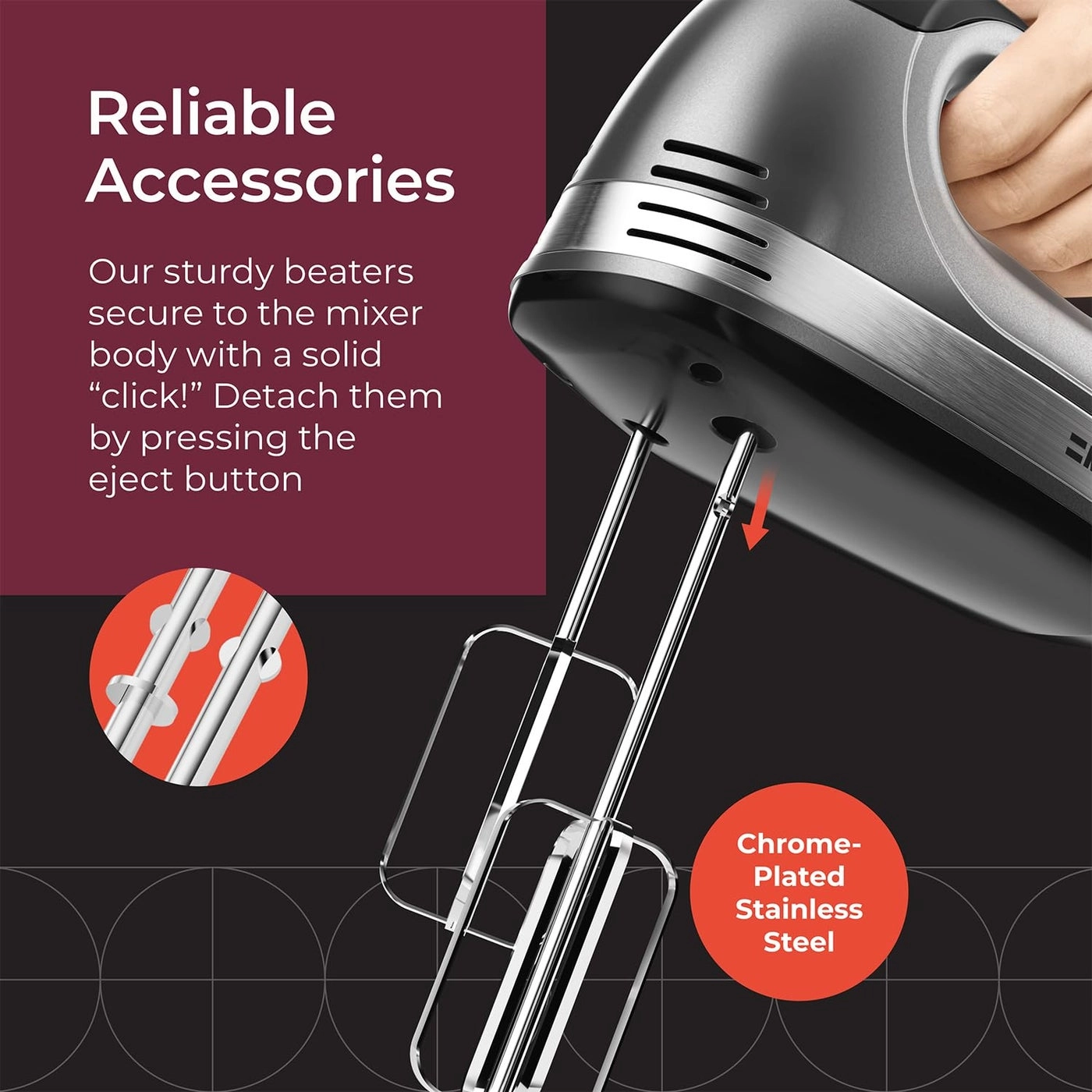 Electric Hand Mixer - 250W