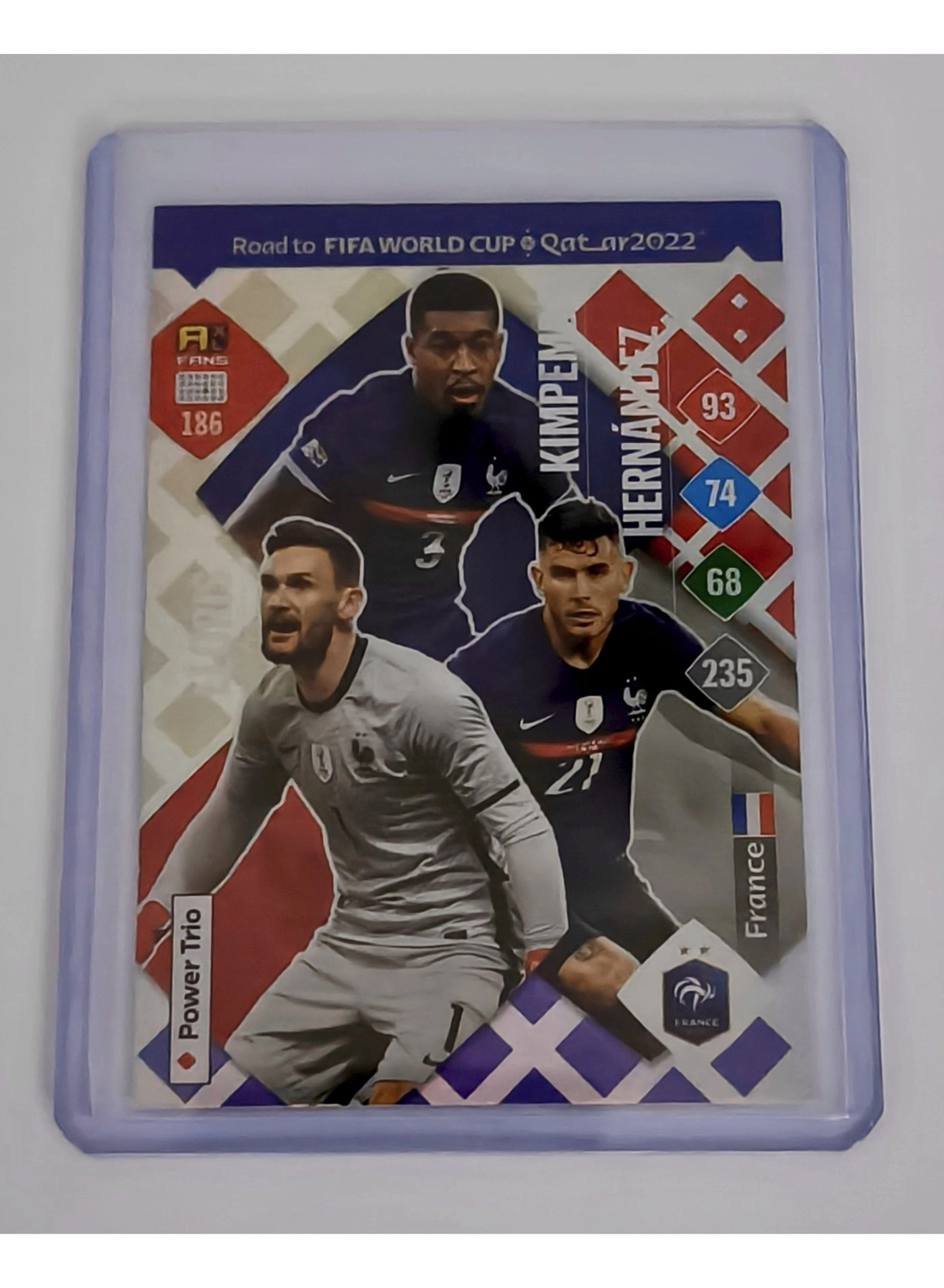 Panini France Power Trio 2022 - Authentic Road To Qatar World Cup