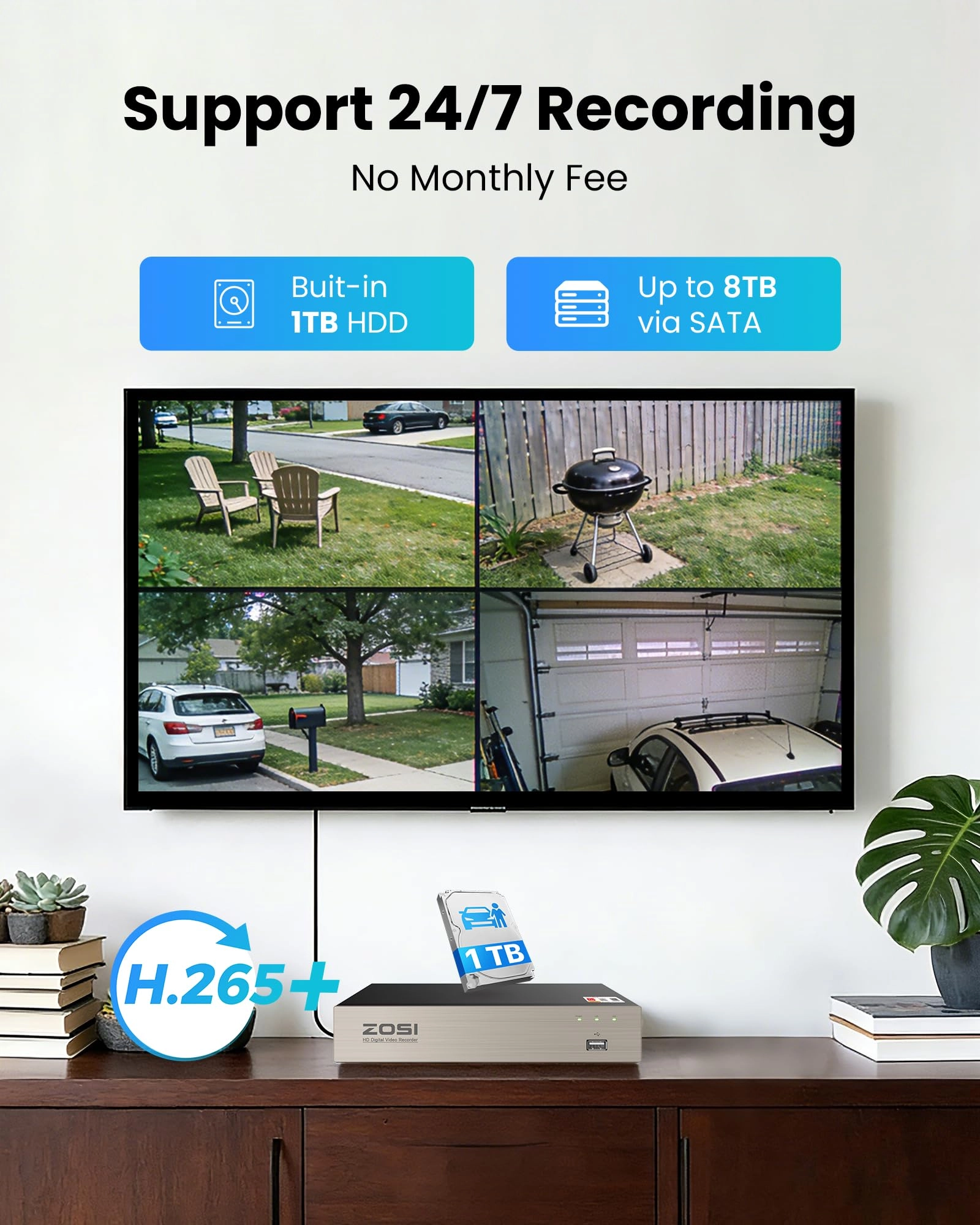 3K Lite - 8PCS 8CH 1080P
