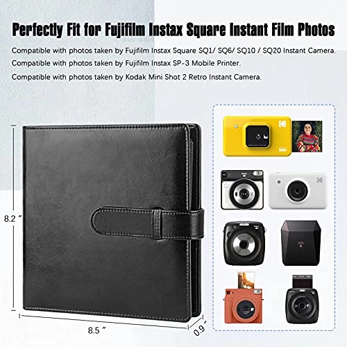 Instax Square 288 Pockets Faux Leather Photo Album