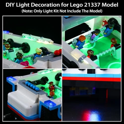 LED Lighting Kit 21337 - ABS for LEGO Table Football 21337