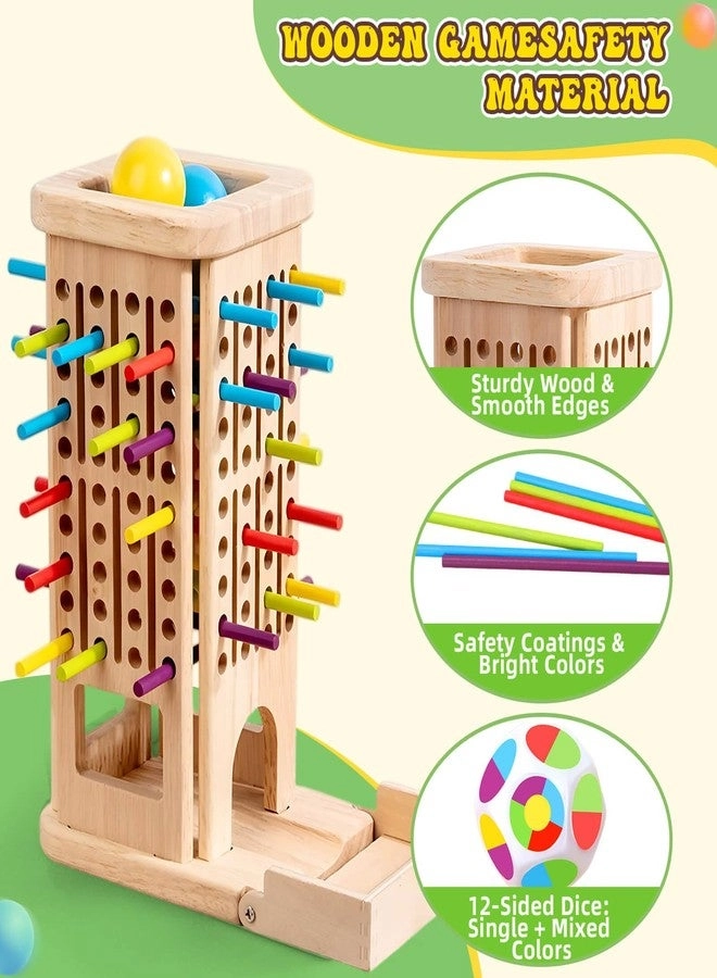 Montessori Wooden Board Games - 3-8 Years 40 pieces