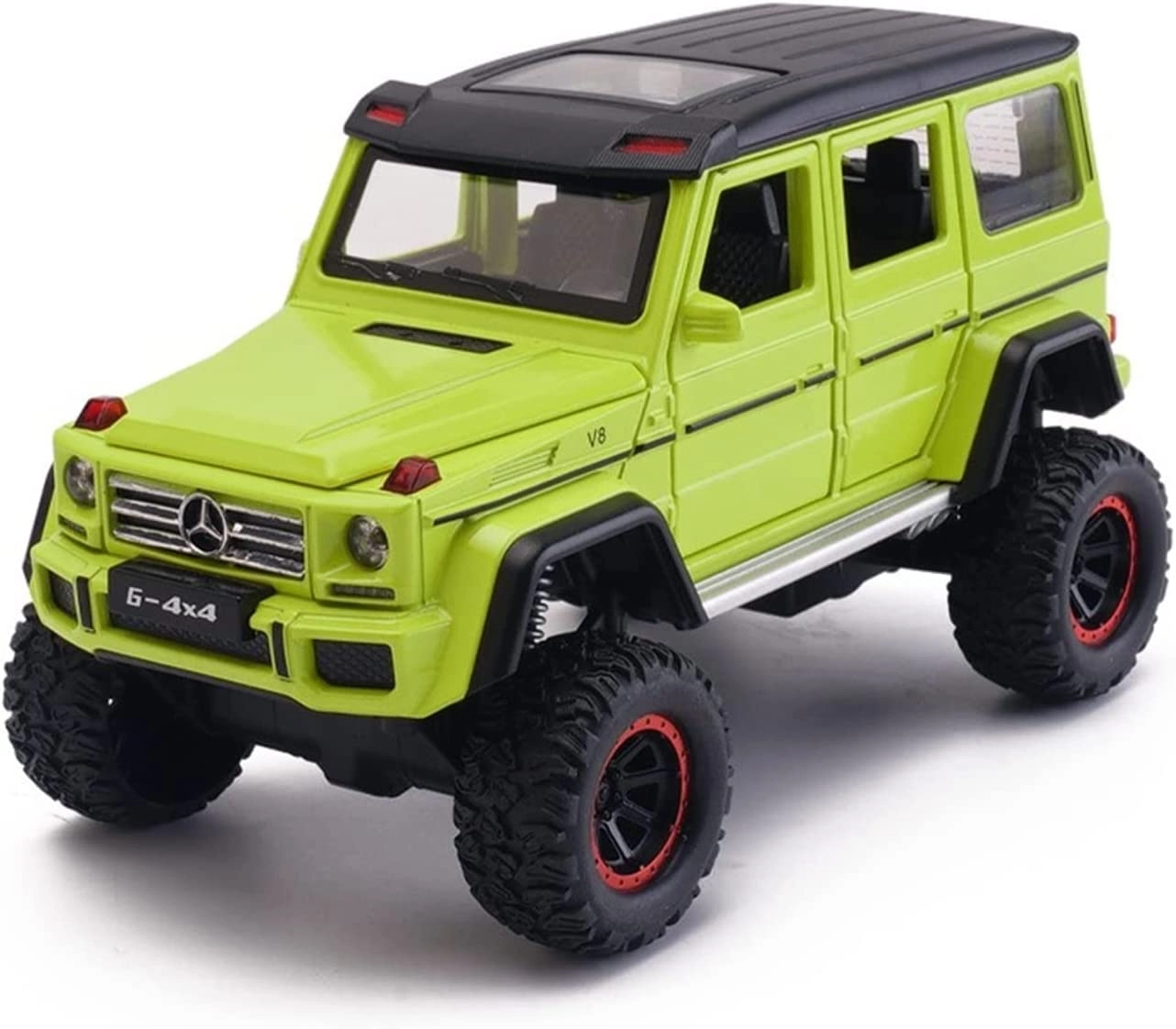 variya enterprise AMG G500 - Diecast Pullback Openable Doors Light Music Green