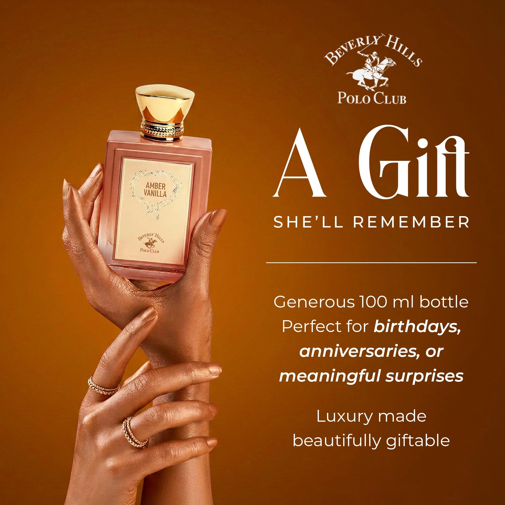 Amber Vanilla Eau de Parfum 100ml