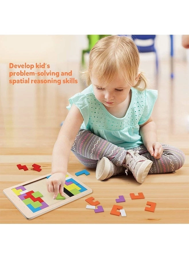 Wooden Stacking Puzzle - 3D Giant