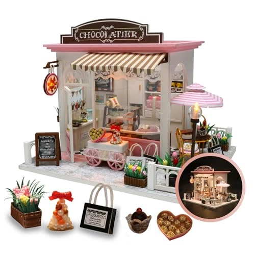 Miniature Dollhouse Kit - Wood Assembly Required