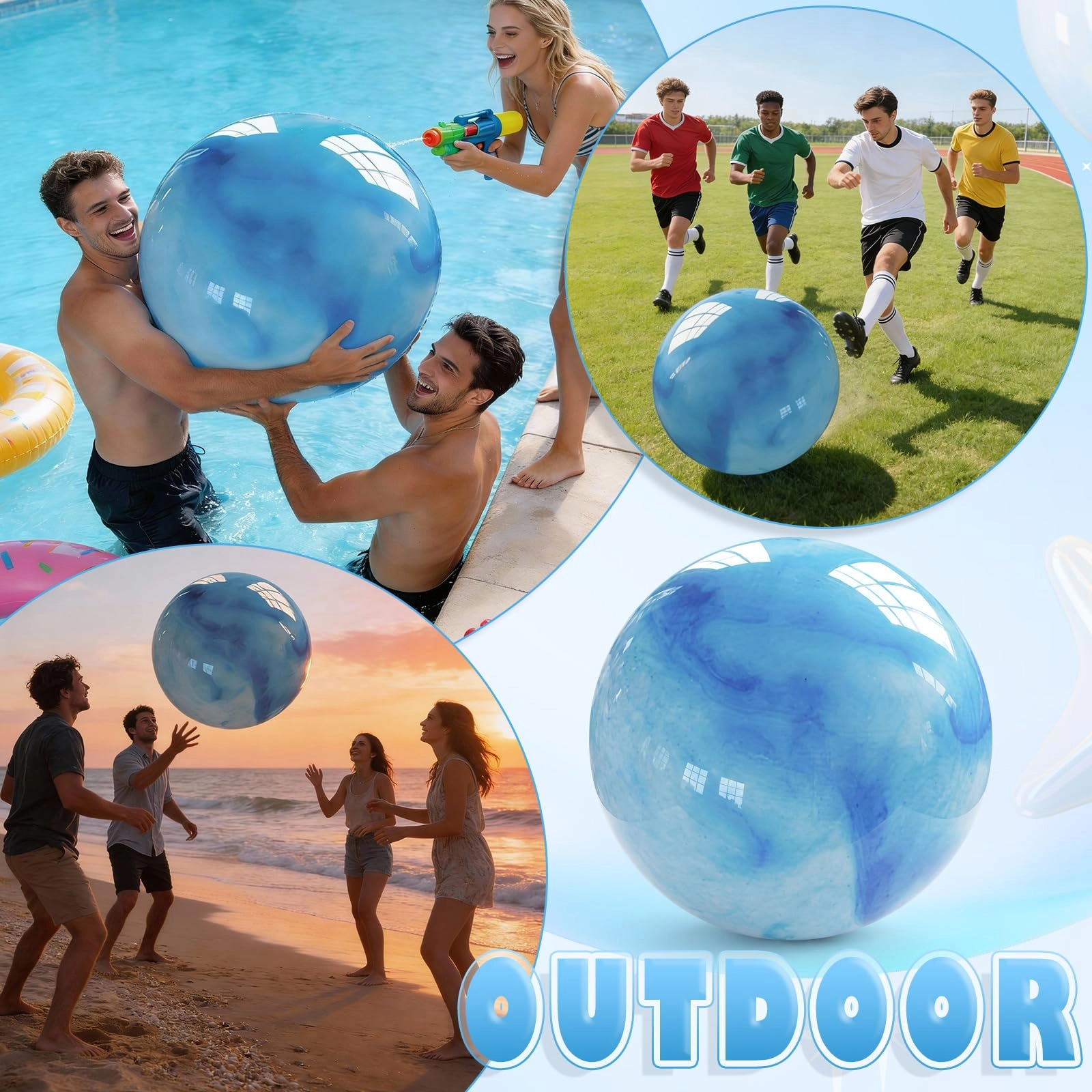 Jumbo Inflatable Playground Ball