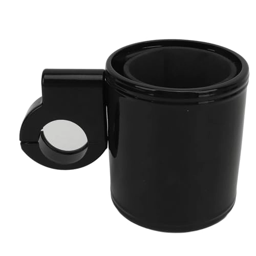 Motorcycle Handlebar Cup Holder - Aluminium Alloy Insulated Fits 7/8in to 1 1/4in