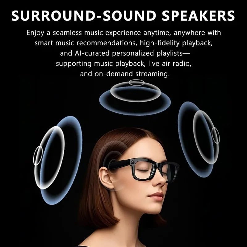 AI Smart Glasses - Real Time Translation Voice Assistant