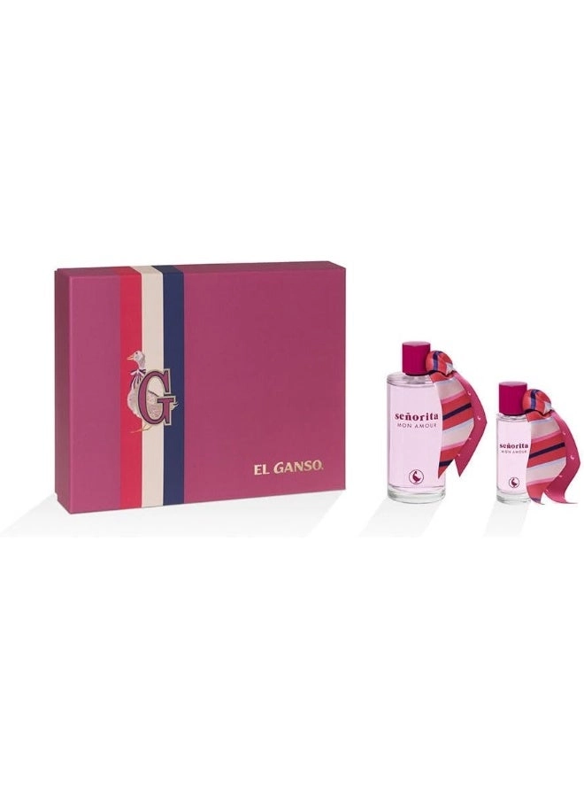 El Ganso Señorita Mon Amour Eau de Toilette - 125ml 30ml Set