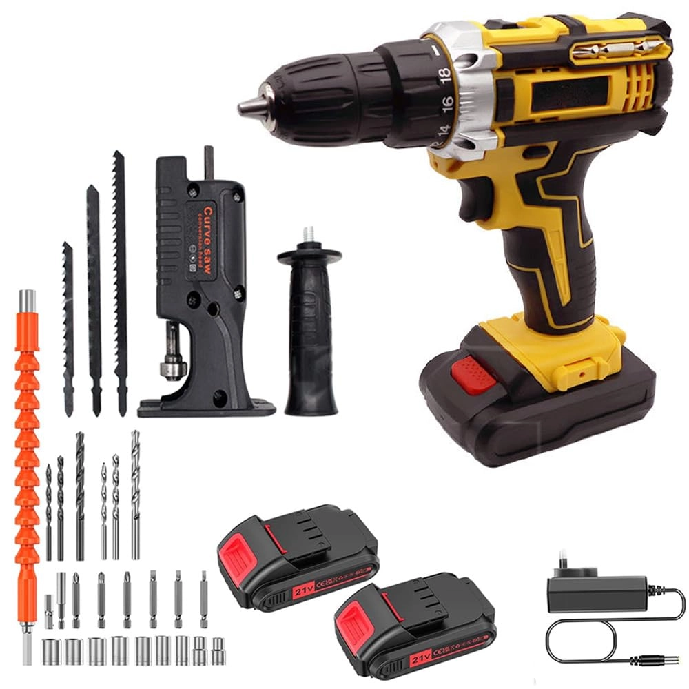 Cordless Drill Driver - 21v Jig saw Attachment
