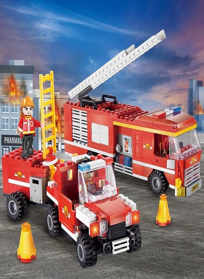 Fire Fighter Engine Truck - 324 pcs