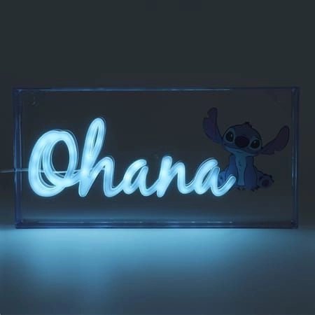 Stitch Ohana - LED Neon Light