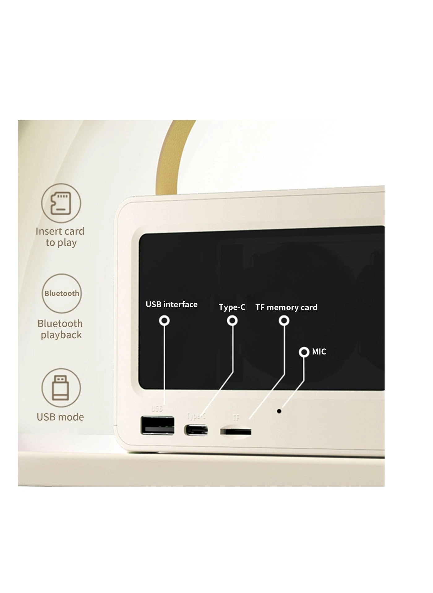 Vinyl Record Retro 2024 Bluetooth Speaker