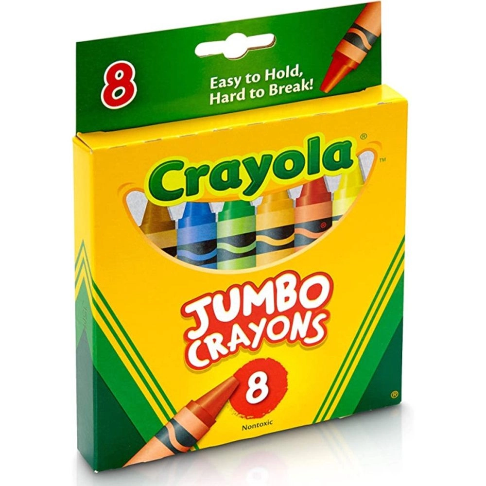 Jumbo Crayons - 8 piece(s)