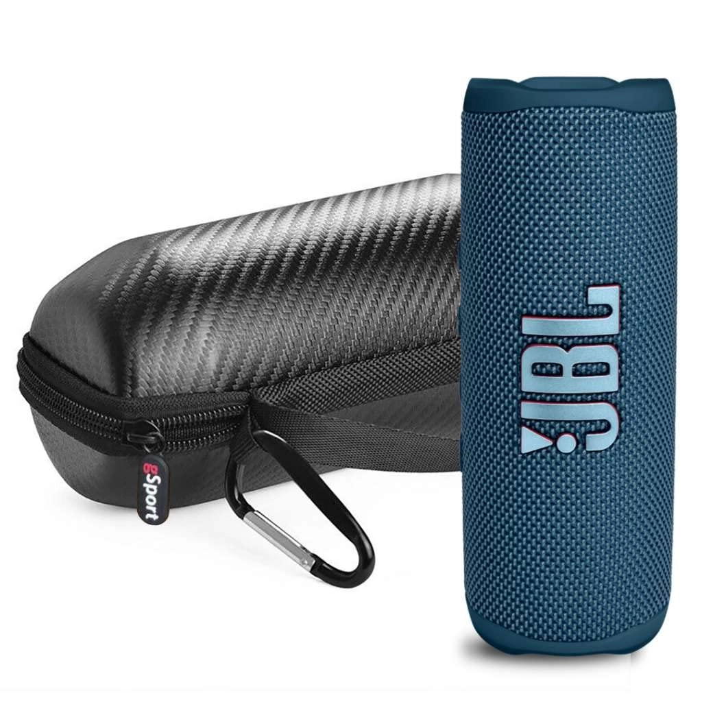 JBL FLIP 6 + Carbon Fiber Hardshell Case