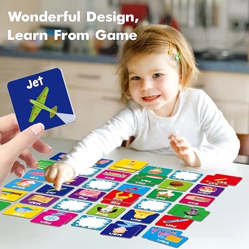 CVC Word Matching Game - 3-6 years 1 pieces