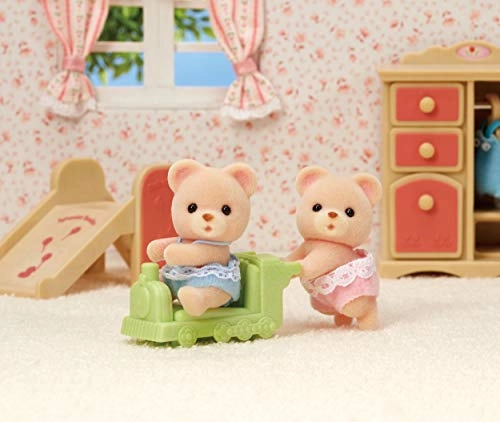 Bear Twins - 3 months and up 3 pieces 2 baby figures (4.4 cm) (5426)