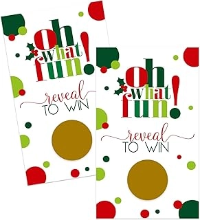 Paper Clever Party Oh What Fun Scratch Off Game Cards - Kids 30 Pack