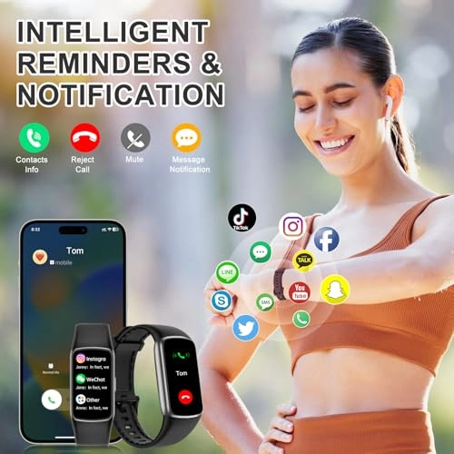 Fitness Tracker - 24/7 Heart Rate 1.47''AMOLED