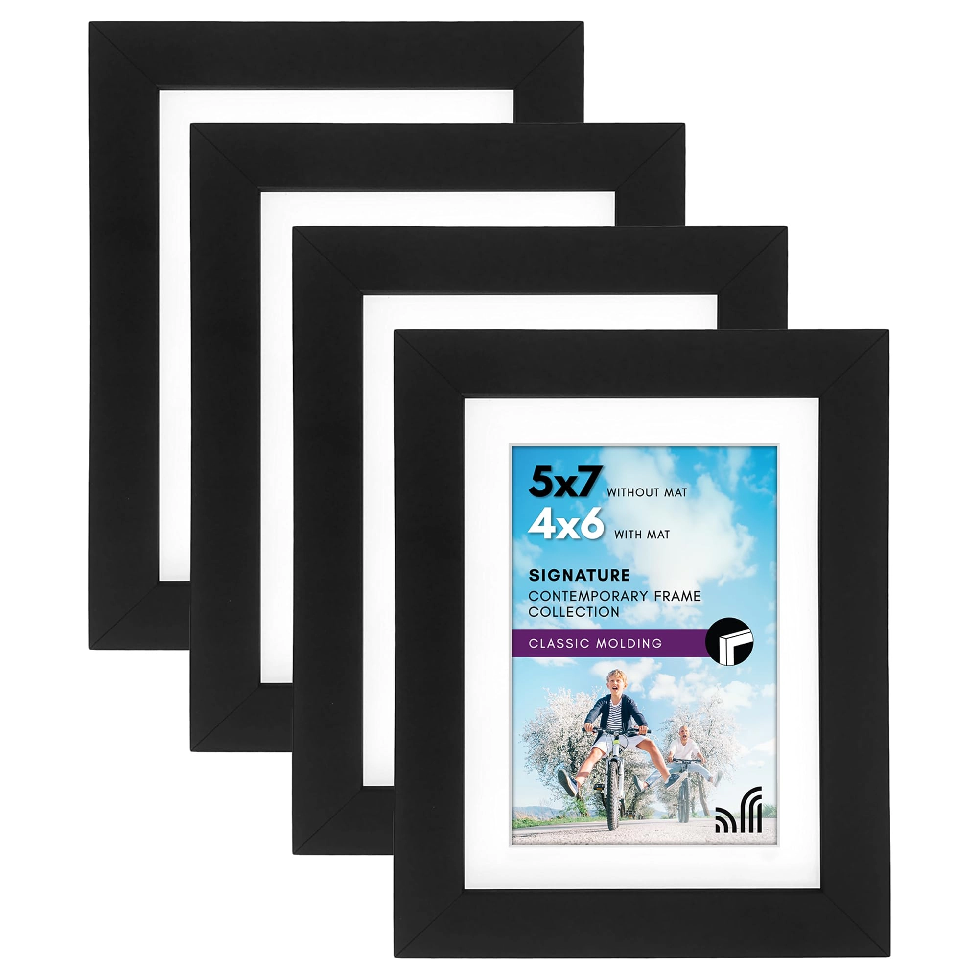 Americanflat Picture Frame - 5x7 4 Photos Pack