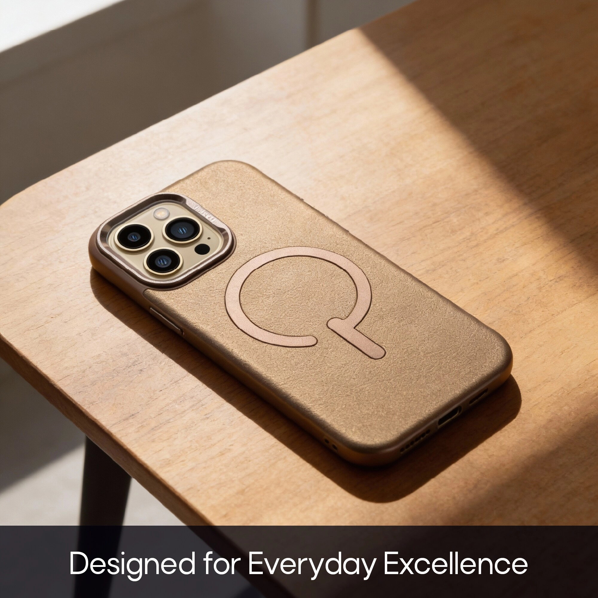 Leather Kickstand Case for iPhone 13 Pro Max