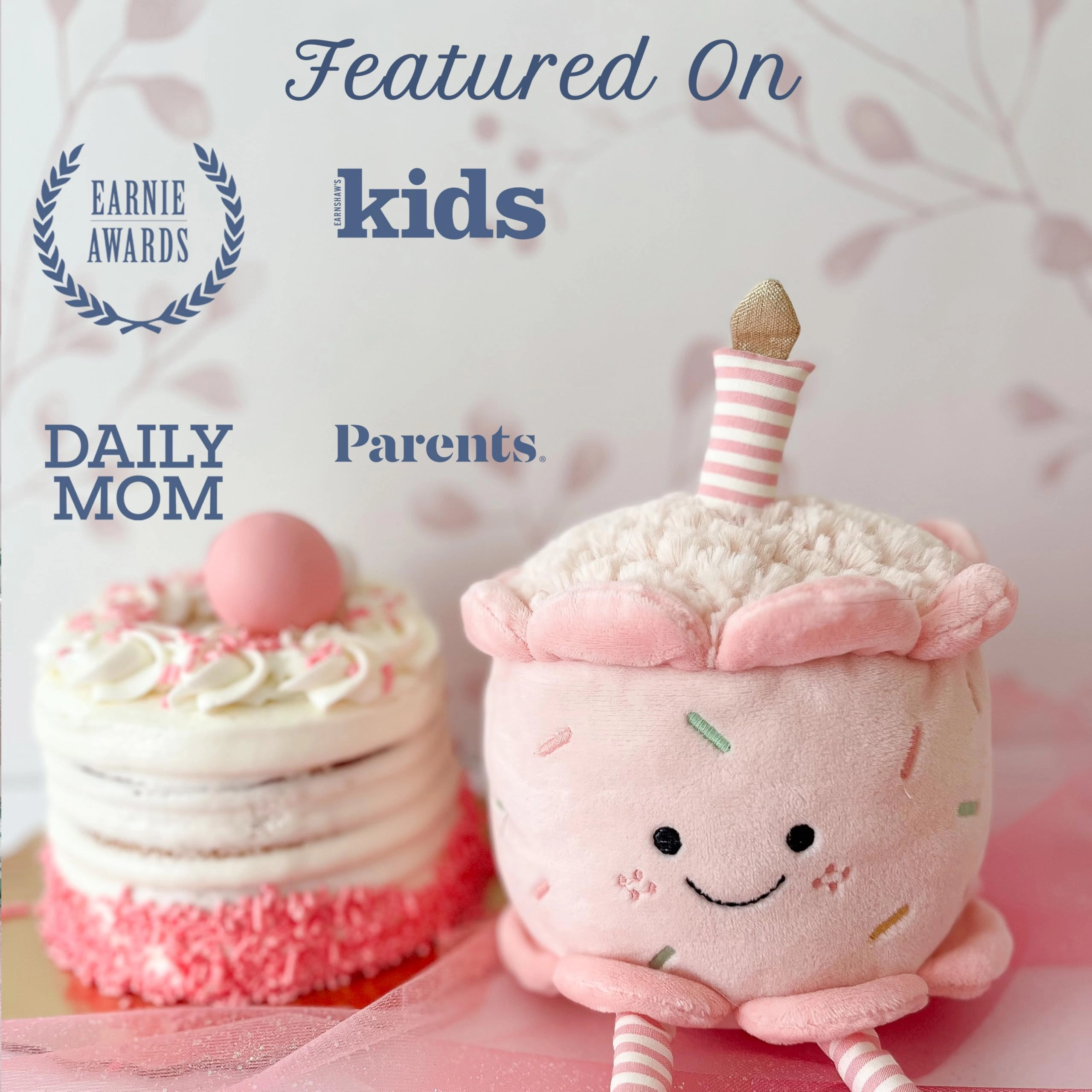 Birthday Cake - 17.8 cm Plush