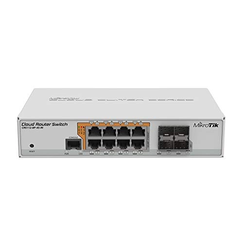Mikrotik Switches CRS112-8P-4S-IN 8-ports