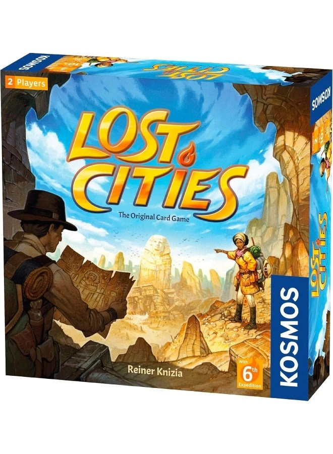 Thames & Kosmos Lost Cities - 6th Expedition Two-Sided Board - Card Game